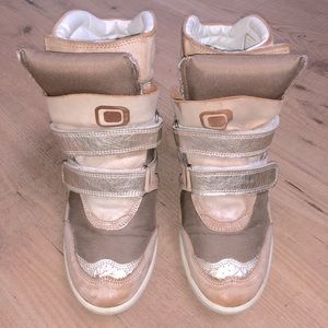 Monica Corte heeled sneaker booties